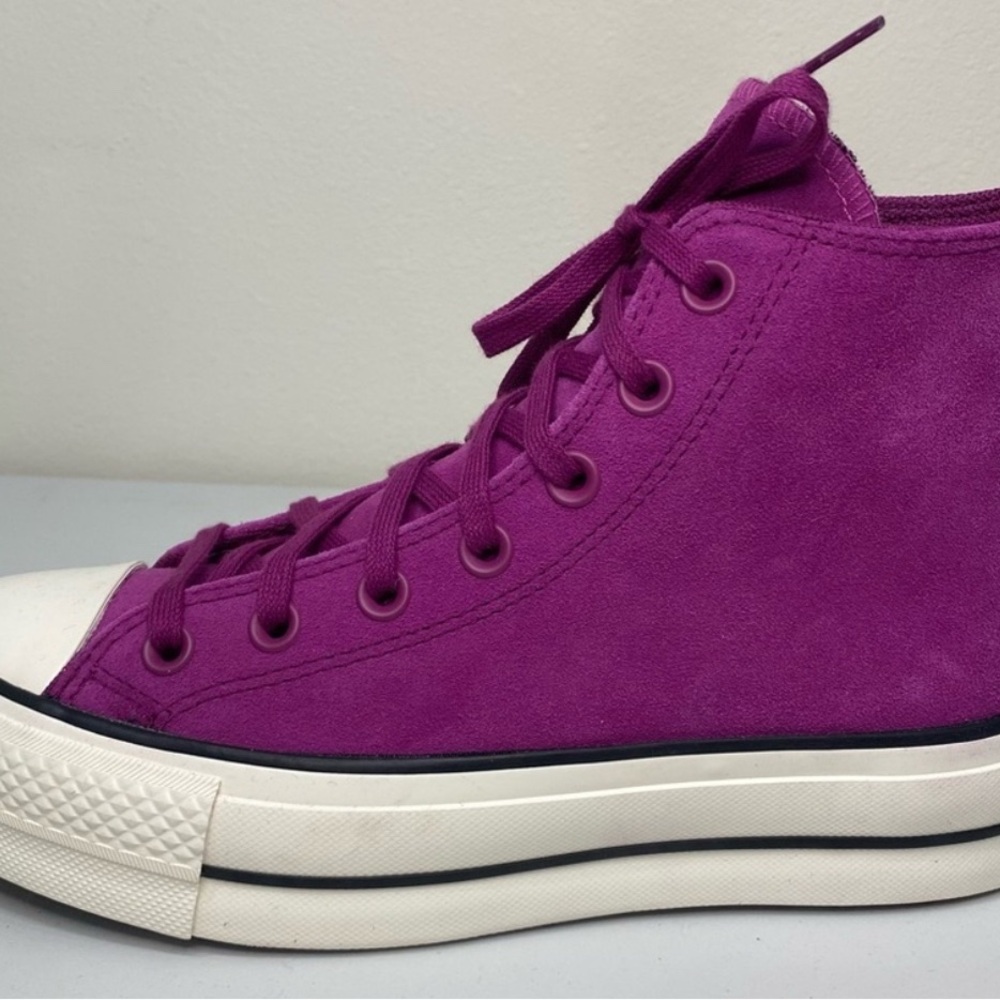 Converse A11143C Chuck Taylor Hi Platform Womens Sneakers Violet US Size 7. New - Picture 4 of 8
